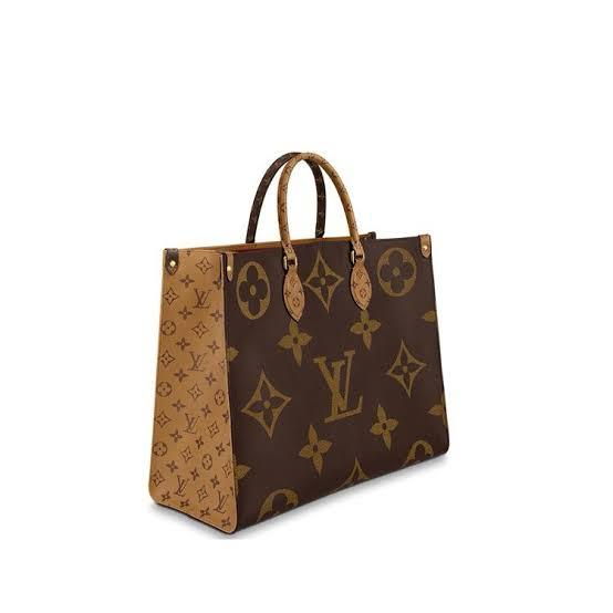 Orignal LOUIS VUITTON on the go gm Big Hand Bag