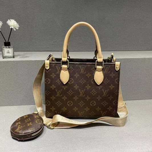 LOUIS VUITTON Medium  on the go gm Hand Bag